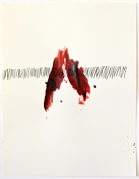 Enfance criante, dessin, encre et pierre noire, Emmanuel Aragon, 2020