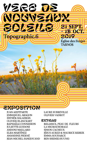 Topographic 6 exposition collective à Tarnos, François Loustau / La Maison, 2019, avec Emmanuel Aragon