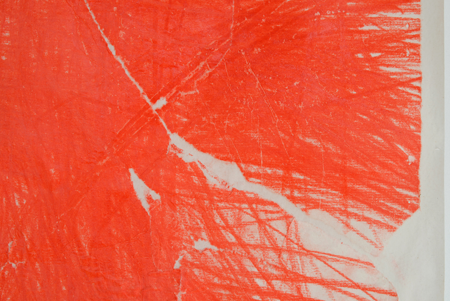 Emmanuel Aragon, art contemporain, dessin, Courage, craie de forestier sur papier wenzhou marouflé sur coton, 2016
