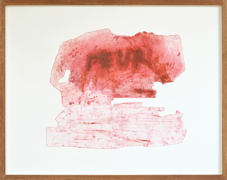 Peur, Emmanuel Aragon, 2018, pigment, encre pastel et huile sur papier