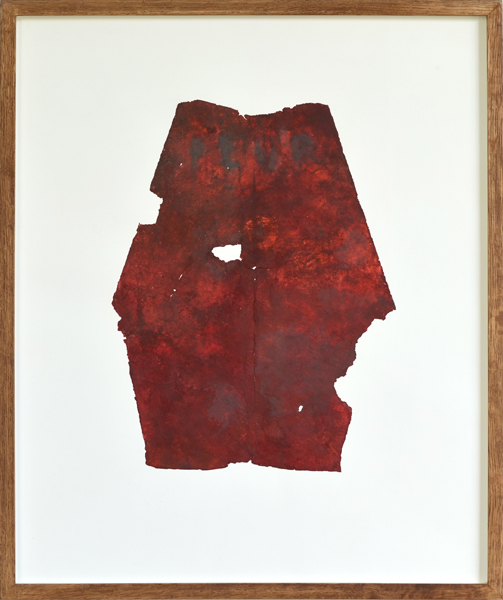 Peur, dessin, pigment, encre pastel et huile sur papier, 2018, Emmanuel Aragon