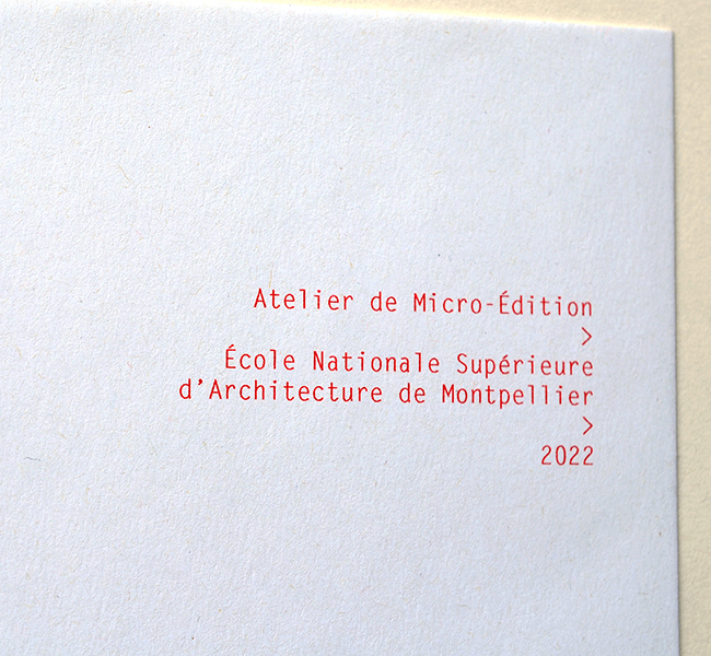 Emmanuel ARAGON, Tes frayeurs, 2022, couverture, celleulde Micro-Edition ENSA Montpellier