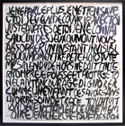 je ne parle plus, dessin, charbon sur papier, 80x80 cm, 2011, Emmanuel ARAGON
