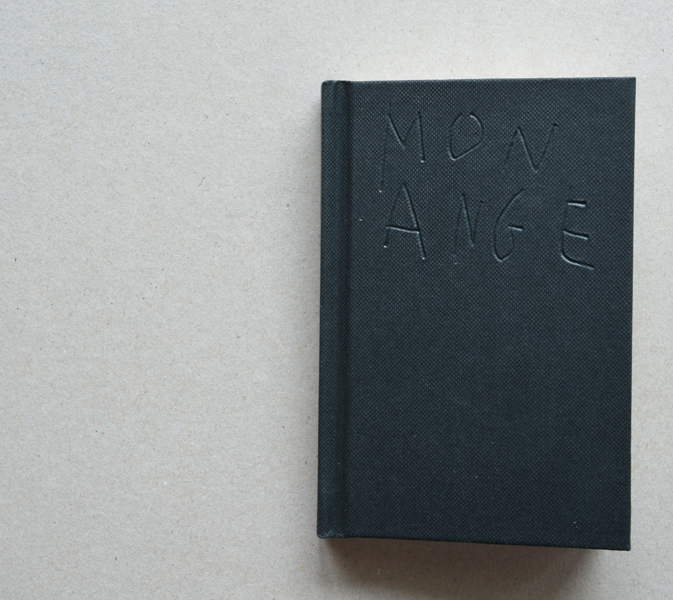 Mon Ange-01, livre d'artiste, édition d'artiste, copies manuscrites, embossage et graphite sur papier, 2008/in progress, Emmanuel ARAGON