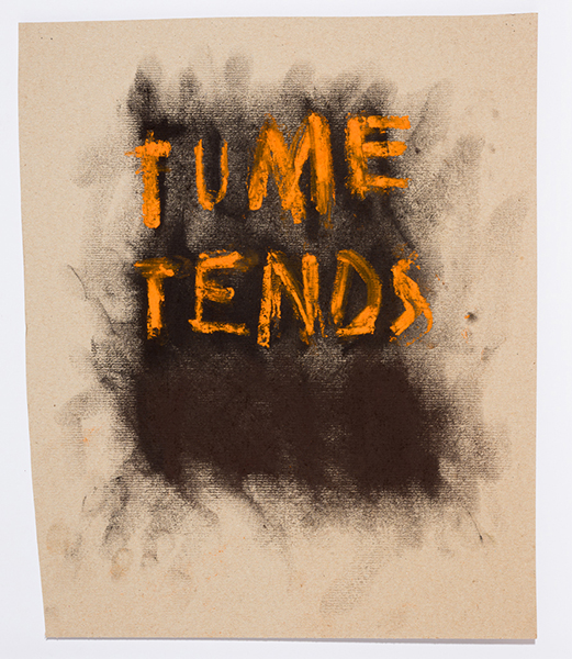 Emmanuel Aragon, série tu m'adoucis, pastel sur carton, 2024, Photographie G Deleflie