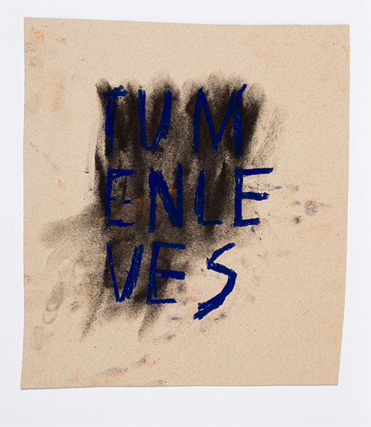Tu m'adoucis, Emmanuel Aragon, série de pastel sur carton, 2024